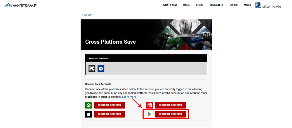 Warframe หุ่นเขียวเปิดแล้วทั่วโลก พร้อมภาษาไทย และวิธีการเชื่อมไอดีจาก PC