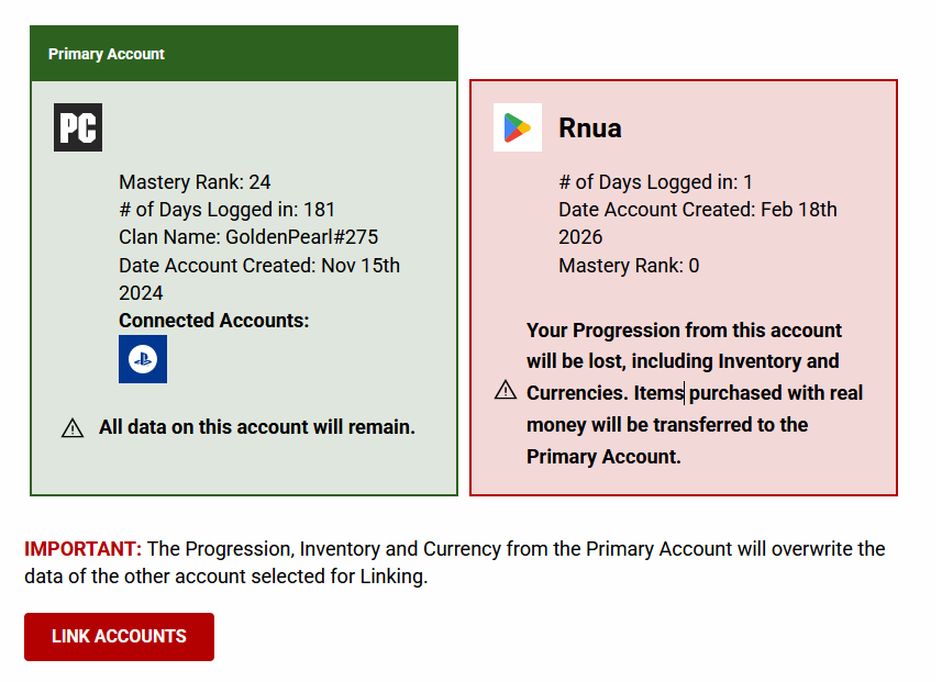 Warframe หุ่นเขียวเปิดแล้วทั่วโลก พร้อมภาษาไทย และวิธีการเชื่อมไอดีจาก PC
