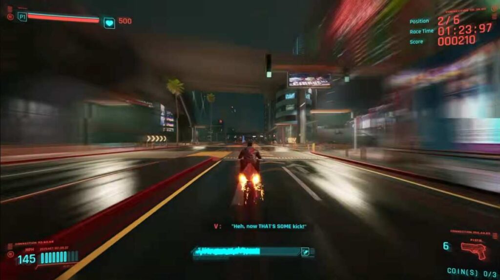 Cyberpunk 2077 Chrome Rush เปิดตัวอย่างเป็นทางการ