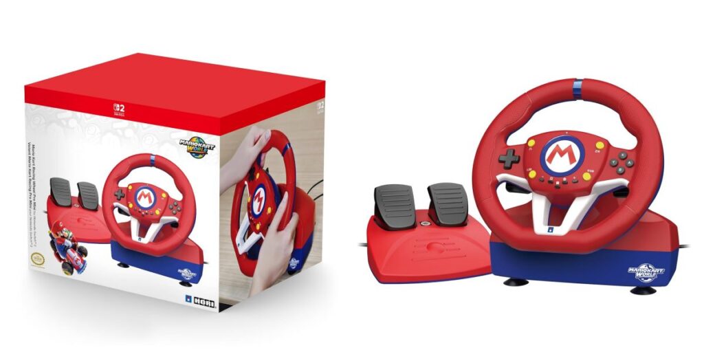 น่าเก็บ! HORI เปิดตัวชุดพวงมาลัย Nintendo Switch 2 ลิขสิทธิ์แท้