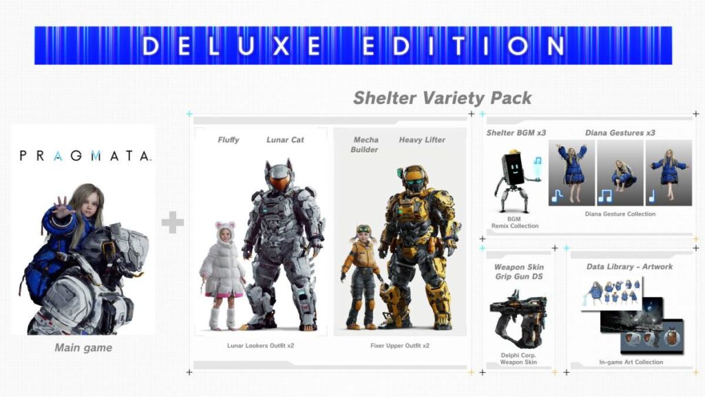 PRAGMATA เปิดให้สั่งจองล่วงหน้าบนสโตร์ไทย พร้อมเลื่อนวันจำหน่าย