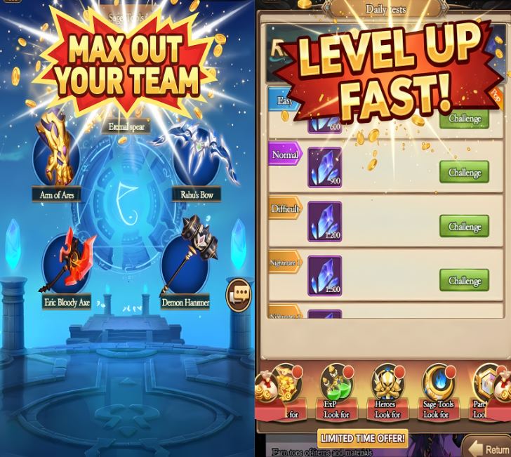 Raid Shadow Idle เกมมือถือ Dark Fantasy ธีมเทพเจ้ากรีก เปิดให้บริการบนสโตร์ไทยแล้ว!