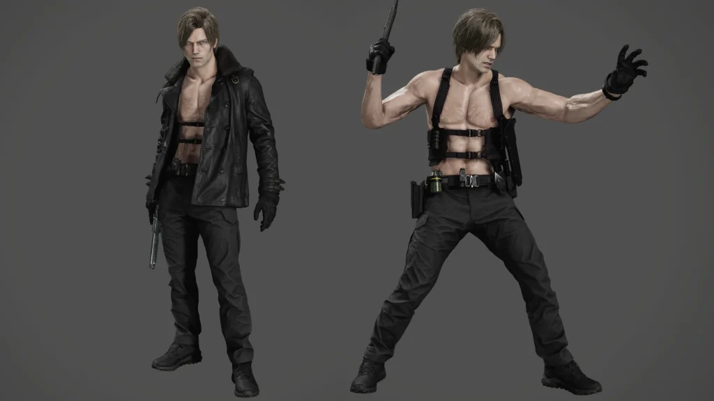โผล่ม็อดหวิว! Leon จาก Resident Evil Requiem วัย 49 โชว์กล้ามแน่น