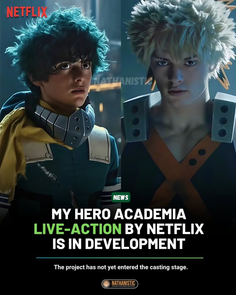 เธอคิดเหมือนฉันหรือเปล่า B1? หลัง Vivi จาก One Piece เผลอหลุดพูด Netflix กำลังทำหนังจากอนิเมะ My Hero Academia