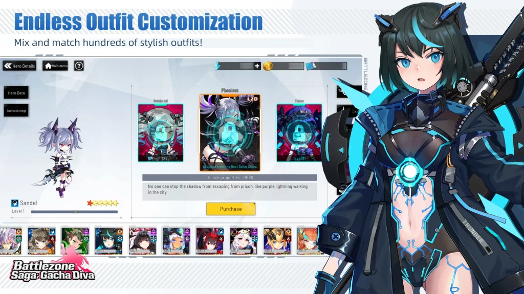 Battlezone Saga: Gacha Diva เปิดลงทะเบียนล่วงหน้าบนสโตร์ไทยแล้ว! 7 Battlezone Saga: Gacha Diva เปิดลงทะเบียนล่วงหน้าบนสโตร์ไทยแล้ว!