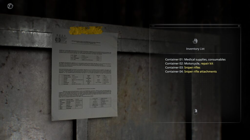 ไกด์ (เฉลย) ตำแหน่งไฟล์ทั้งหมดในเกม Resident Evil Requiem