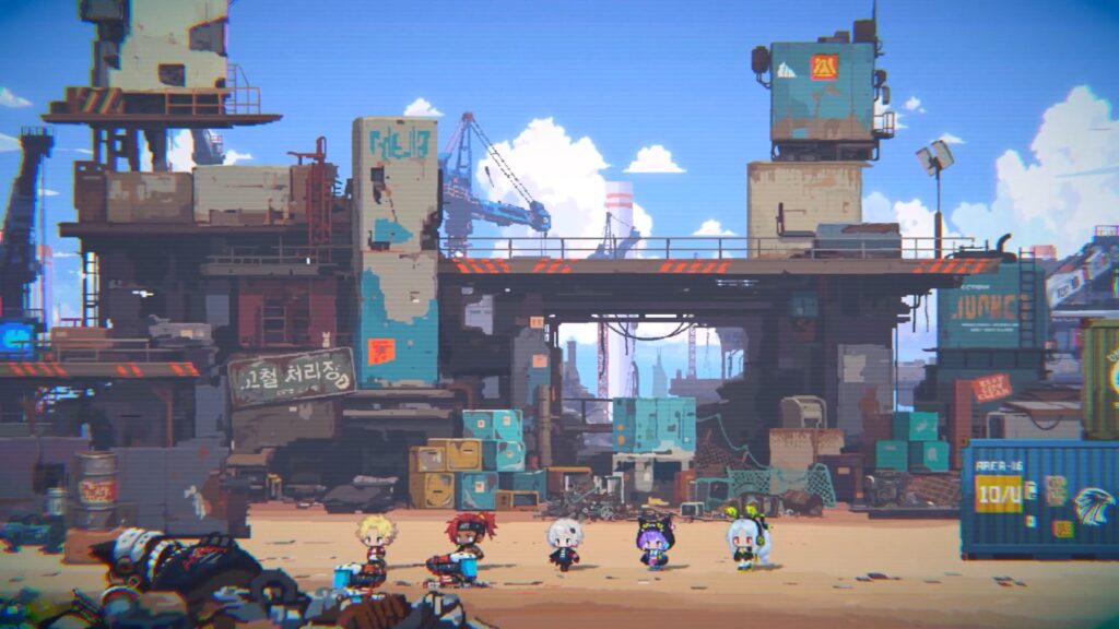 Dynamite Blue เกมใหม่สไตล์ Pixel Cyberpunk จากอดีตผู้สร้าง Exos Heroes