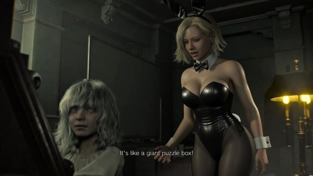 บันนี่มานี่มา! หลุดสปอยล์ม็อดชุดใหม่ของ Grace และ Leon ใน Resident Evil Requiem