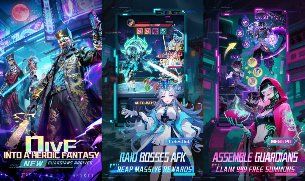 Hero Rush: Invoker เปิดให้บริการแล้ว 3 Hero Rush