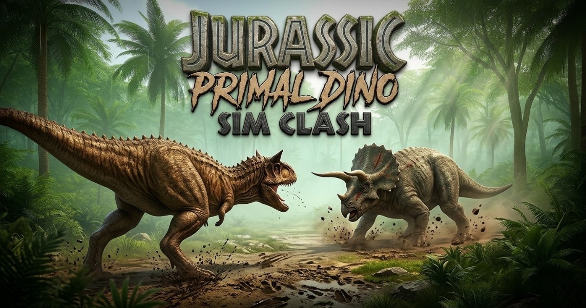 Jurassic Primal Dino Sim Clash เปิดให้ลงทะเบียนล่วงหน้าบนสโตร์ไทยแล้ว 1 Jurassic Primal Dino Sim Clash