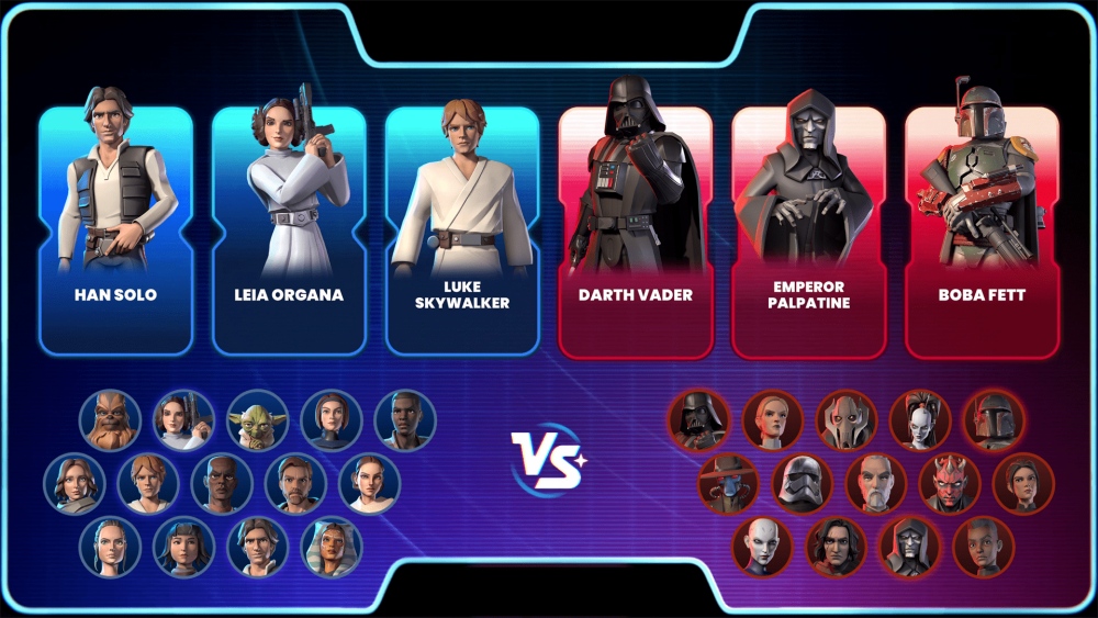 เตรียมตัวให้พร้อมกับการปะทะกันระดับกาแล็กซี่ใน Monopoly: Star Wars™ Heroes vs. Villains