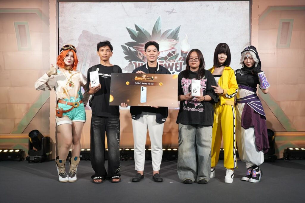 OPPO จับมือ Free Fire โชว์พลัง OPPO Reno15 5G