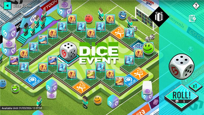 SEGA FOOTBALL CLUB CHAMPIONS 2026ทำการอัปเดต Ver.1.2! จัดอีเวนต์ใหม่ "อีเวนต์ลูกเต๋า"