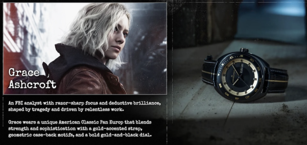 Resident Evil Requiem x Hamilton Watch วางจำหน่ายนาฬิกาของ Leon และ Grace