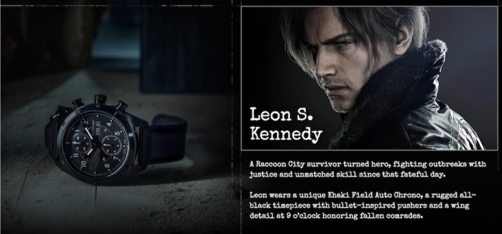 Resident Evil Requiem x Hamilton Watch วางจำหน่ายนาฬิกาของ Leon และ Grace