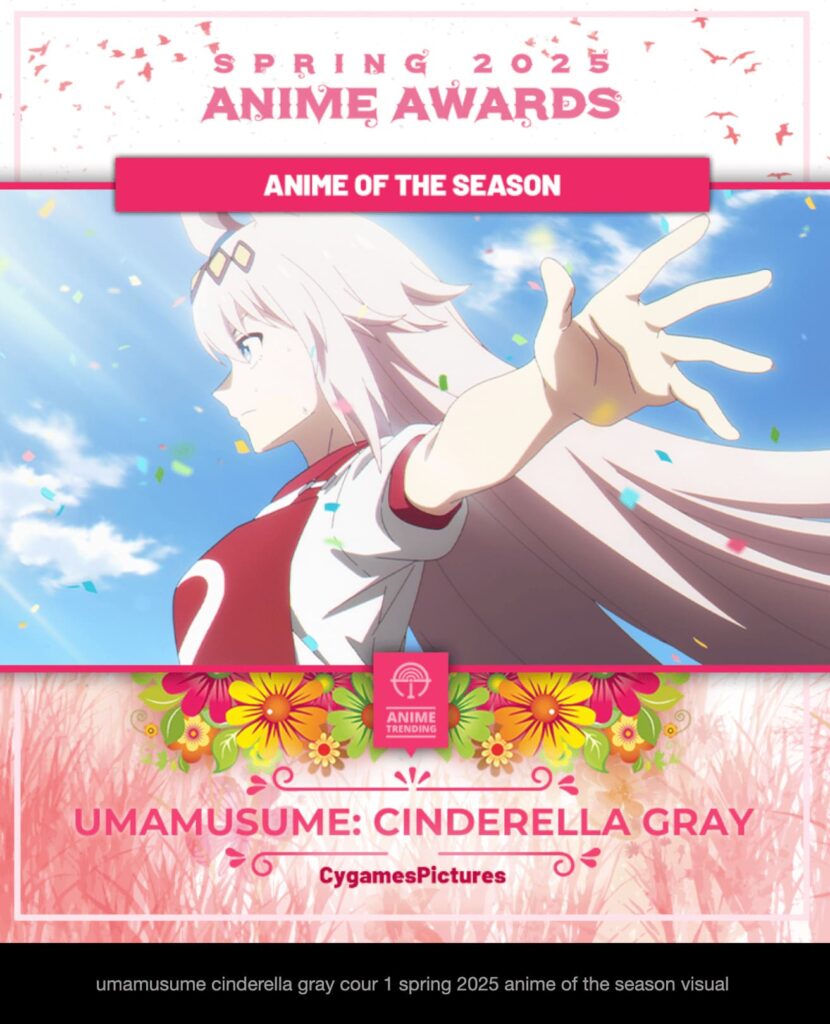 Umamusume: Cinderella Gray คว้า Anime of the Year กวาด 8 รางวัลใหญ่ 2 Umamusume: Cinderella Gray คว้า Anime of the Year กวาด 8 รางวัลใหญ่