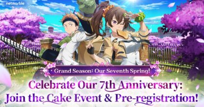 เน็ตมาร์เบิ้ลอัปเดต ‘แกรนด์ซีซัน: ใบไม้ผลิปีที่เจ็ด’ แล้วในเกม The Seven Deadly Sins: Grand Cross