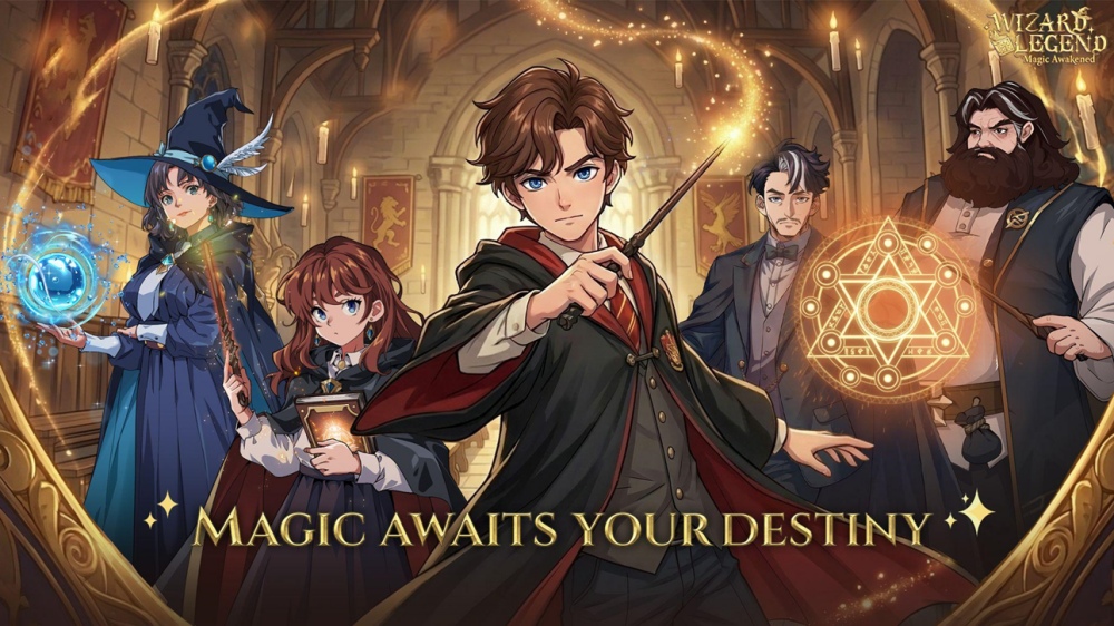Wizard Legend: Magic Awakened เปิดให้เล่นแล้วบน Google Play