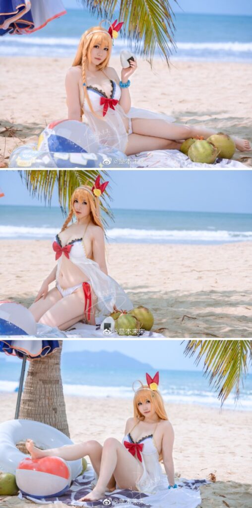 คอสเพลเยอร์ สวมชุดสุดเซ็กซี่แปลงโฉมเป็น Pecorine จาก Princess Connect! Re:Dive 2 คอสเพลเยอร์ สวมชุดสุดเซ็กซี่แปลงโฉมเป็น Pecorine จาก Princess Connect! Re:Dive