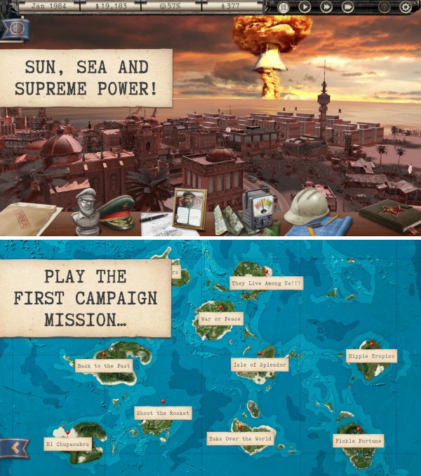 สวมบทเป็นผู้นำจอมเผด็จการ สร้างเมืองบนเกาะใน Tropico The People’s Demo