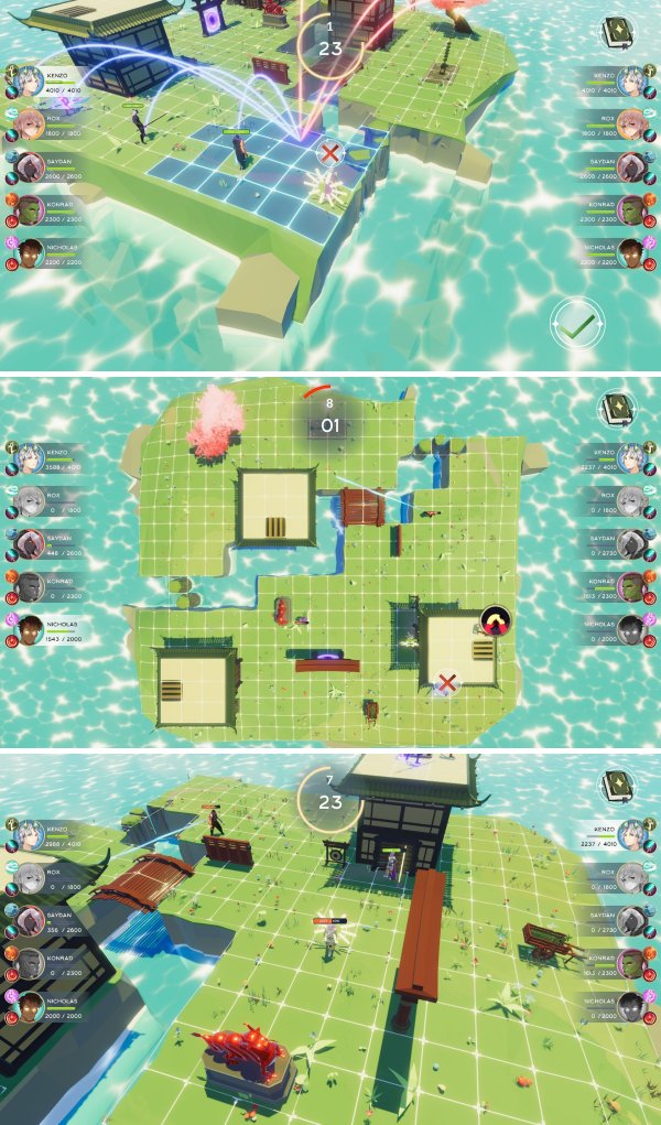 Crown เกม Turn-Based ต่อสู้ ภาพอนิเมะ เปิดทดสอบ Demo แล้ว