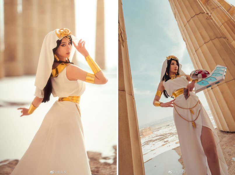 ชม Ishizu Isthar จาก Yu-Gi-Oh! หลุดมาในโลกแห่งความจริง