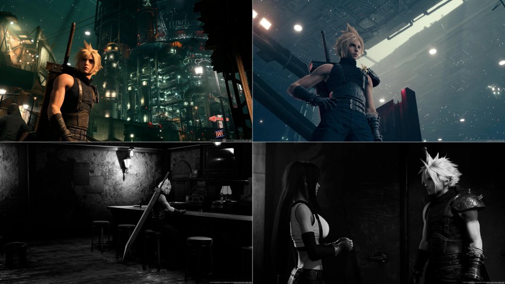 ผู้เล่นปล่อยภาพ Screenshots FFVIIR แจกให้ไปใช้เป็น Wallpaper ฟรี