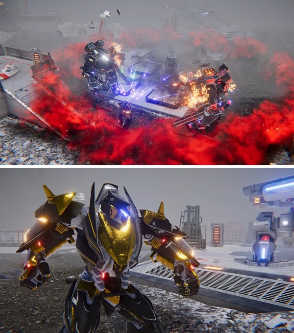 Blackwind เกม Hack ‘n Slash Shooter ธีมหุ่นยนต์