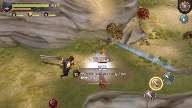 [ดีสอิสทิปส์] Final Fantasy XV Pocket Edition - โจมตีศัตรูเพลิน ระวังหลังตัวเองด้วย