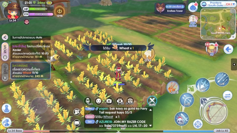 [ROX Tips] วิธีการหา Wheat ได้แบบไม่จำกัด