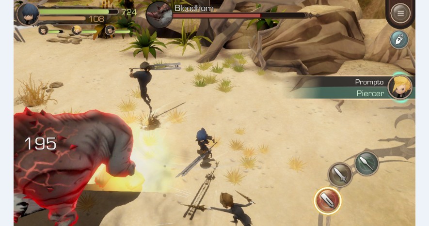 [ดีสอิสทิปส์] Final Fantasy XV Pocket Edition – อาวุธเริ่มต้น สิ่งที่ควรรู้