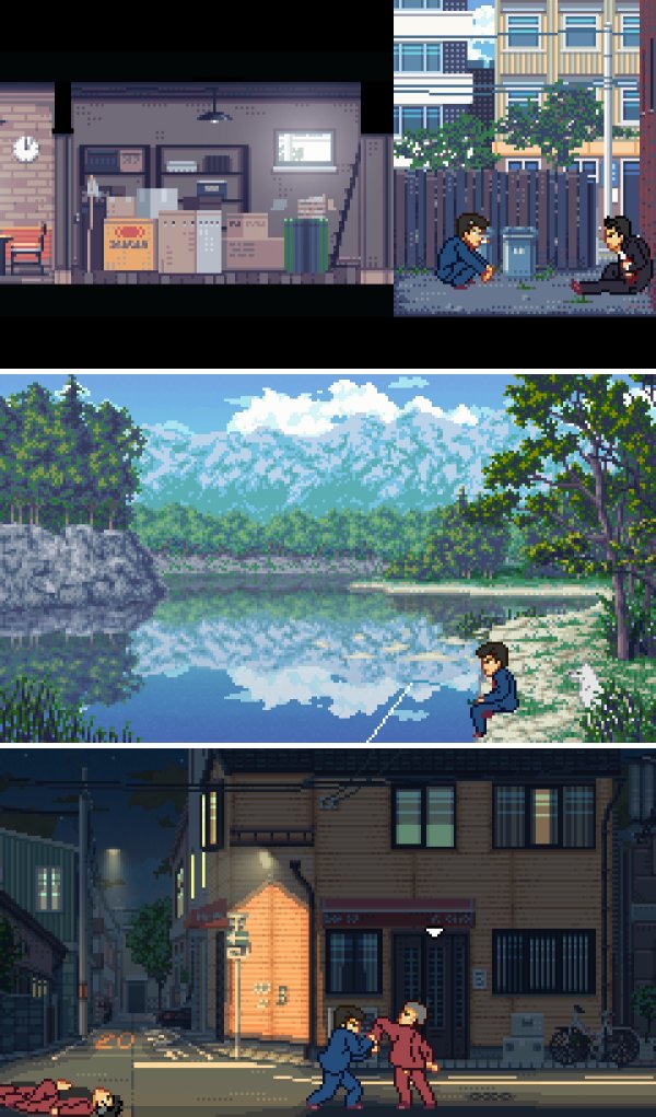 Fading Afternoon เกมยากูซ่าภาพ Pixel เตรียมเปิดตัวบน PC 3 Fading Afternoon เกมยากูซ่าภาพ Pixel เตรียมเปิดตัวบน PC
