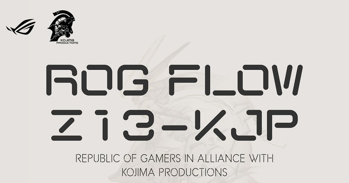 ROG เปิดตัว ROG Flow Z13-KJP เกมมิ่งแท็บเล็ตที่แรงที่สุดในโลกรุ่น Limited Edition 1 ROG เปิดตัว ROG Flow Z13-KJP เกมมิ่งแท็บเล็ตที่แรงที่สุดในโลกรุ่น Limited Edition