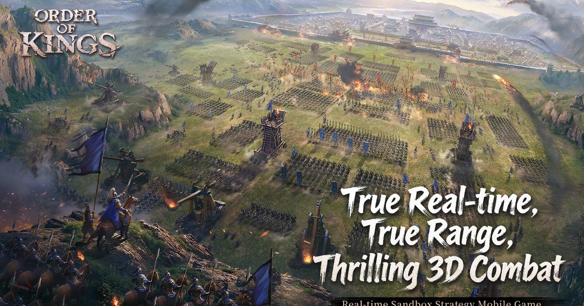 Order of Kings-True RTS Combat เปิดให้บริการบนสโตร์ไทยแล้ว