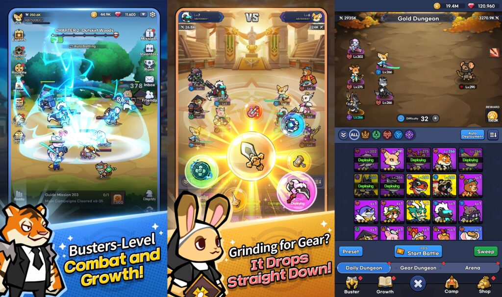 Animal Busters เปิดให้ลงทะเบียนล่วงหน้าบนสโตร์ไทย