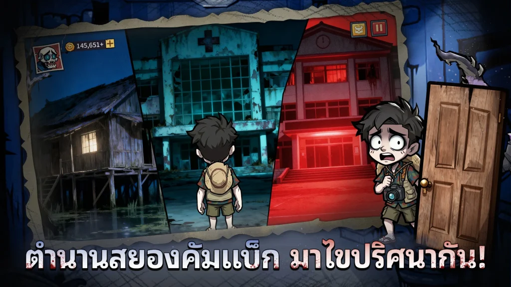 Haunted Room: Sleep Survivor เกม Horror TD เปิดลงทะเบียนล่วงหน้าบนสโตร์ไทยแล้ว! 6 Haunted Room: Sleep Survivor เกม Horror TD เปิดลงทะเบียนล่วงหน้าบนสโตร์ไทยแล้ว!