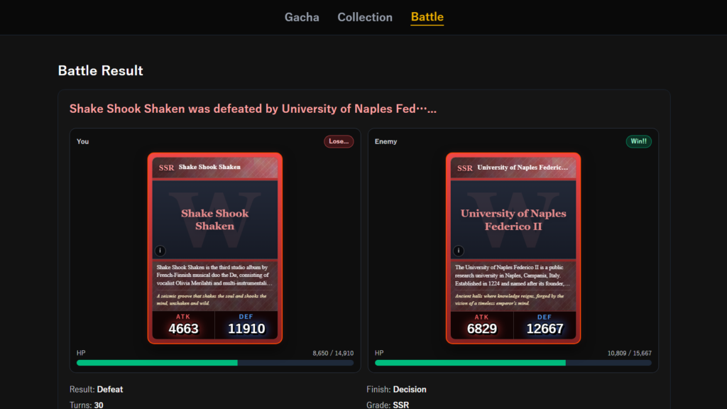 เปิดซองหน้าวิกิ! Wikigacha เกมเปิดซองการ์ดที่มาจากหน้า Wikipedia 5 เปิดซองหน้าวิกิ! Wikigacha เกมเปิดซองการ์ดที่มาจากหน้า Wikipedia