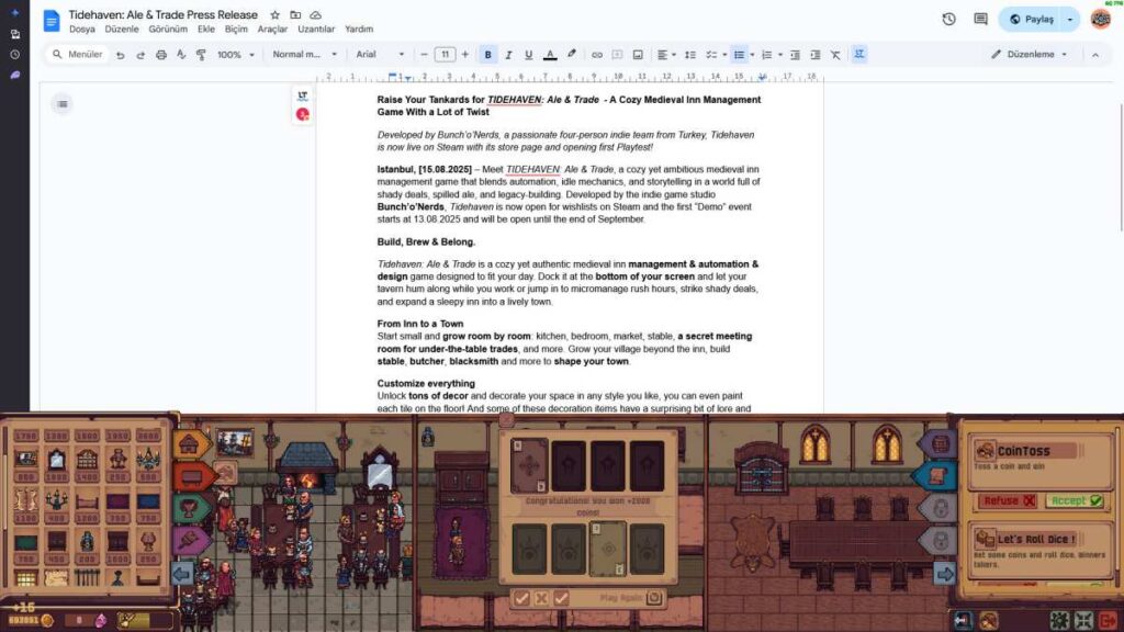 Tidehaven: Ale & Trade เปิดให้เล่นรูปแบบ Early Access แล้ววันนี้