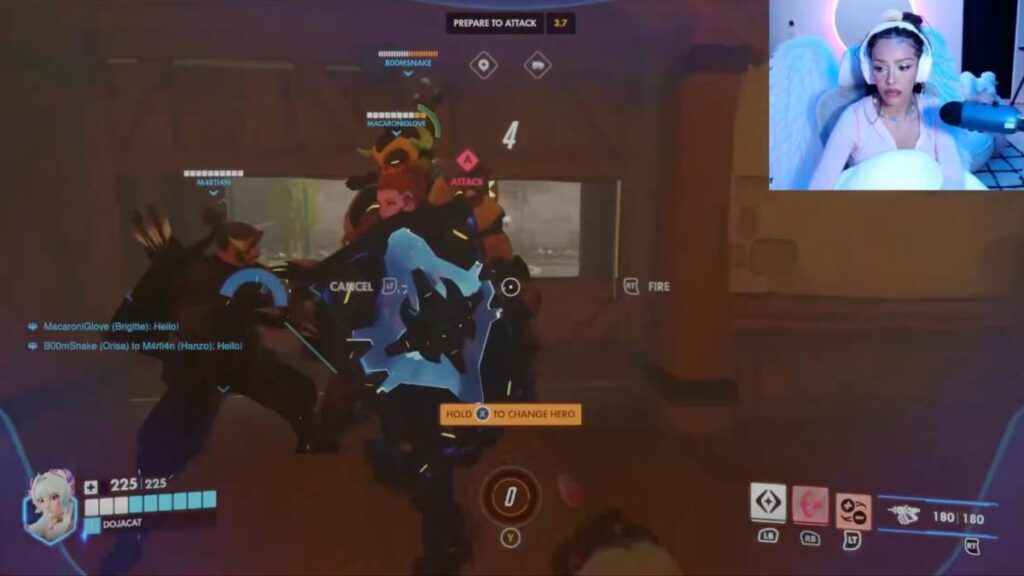 แม่ใหญ่แมวเคาะแล้ว! โดจา แคท ชอบ Overwatch มากกว่า Marvel Rivals