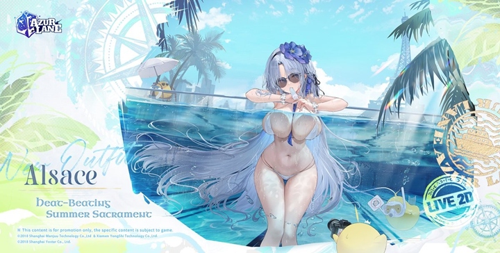 10 เกม Gacha ที่มีสาว ๆ ในชุดว่ายน้ำงานดีย์