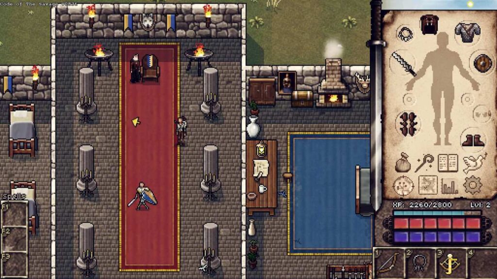 Code of The Savage เกมดาร์กแฟนตาซี RPG ออกสำรวจโลกอิสระ