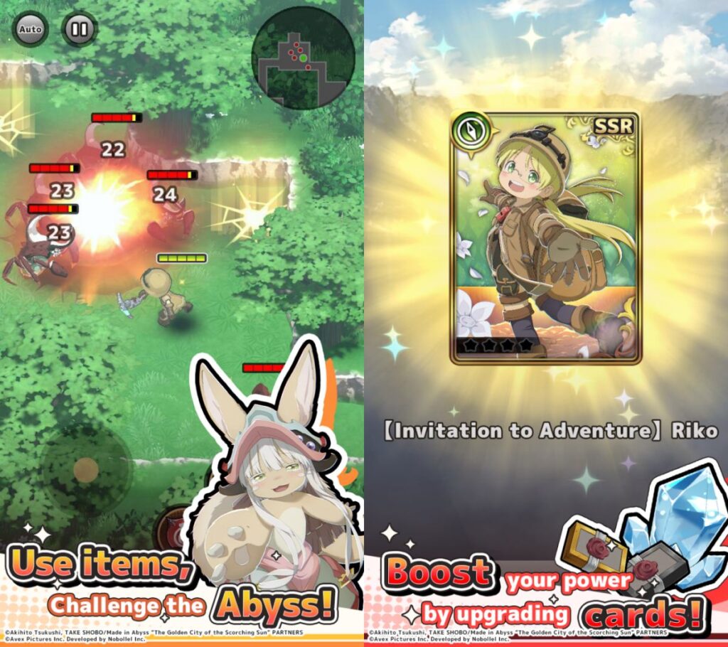 เกี่ยวกับเกม Made in Abyss Roguelike RPG