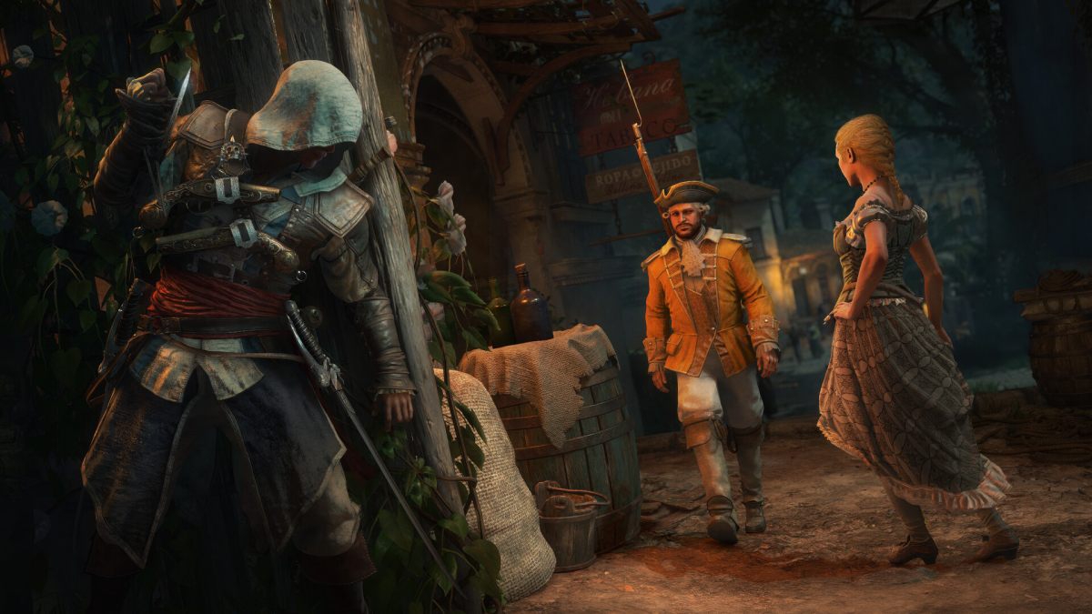 Assassin's Creed Black Flag Resynced ไม่มี Hidden Blade ให้เลือกใช้เป็นอาวุธหลัก