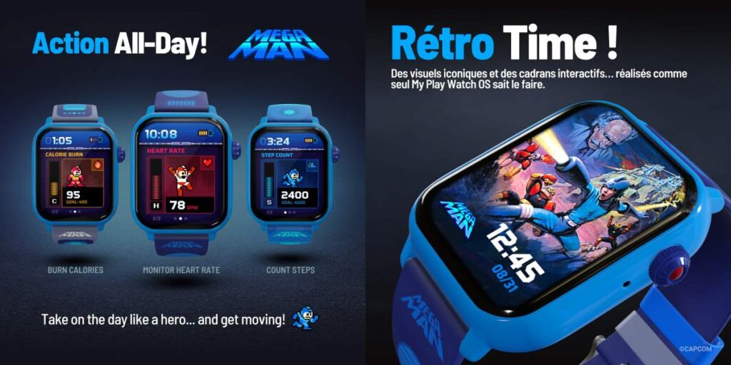 Mega Man: My Play Watch เปิดตัวอย่างเป็นทางการ