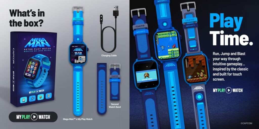 Mega Man: My Play Watch เปิดตัวอย่างเป็นทางการ
