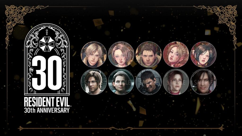 PlayStation แจกฟรี PSN Avatar ฉลอง Resident Evil ครบรอบ 30 ปี