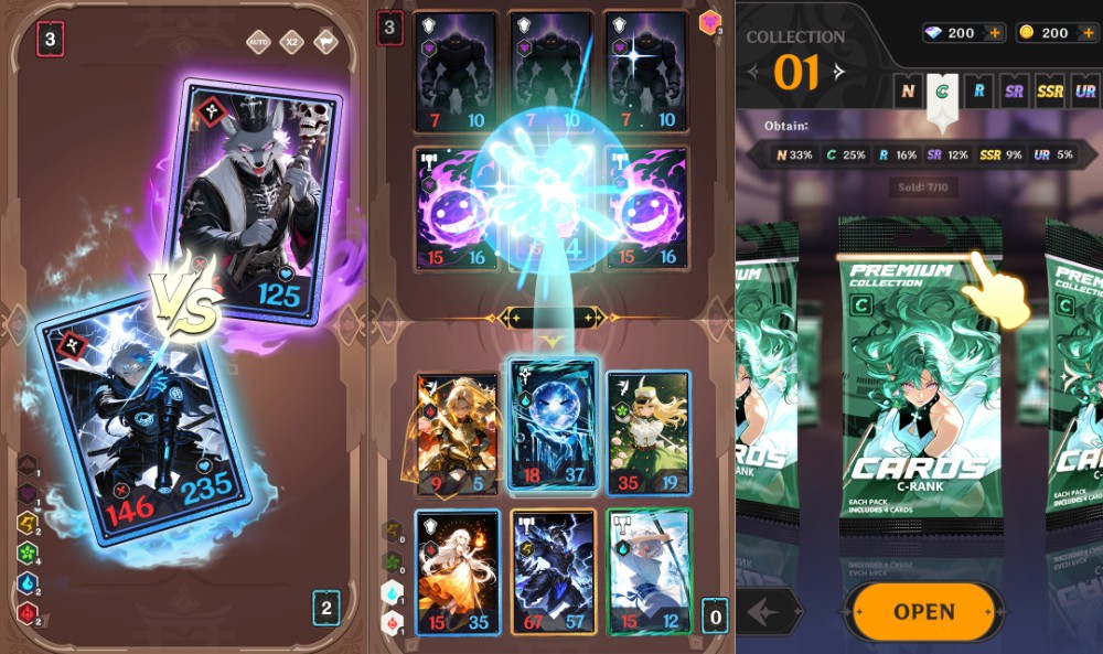 Anime TCG Merge Battle