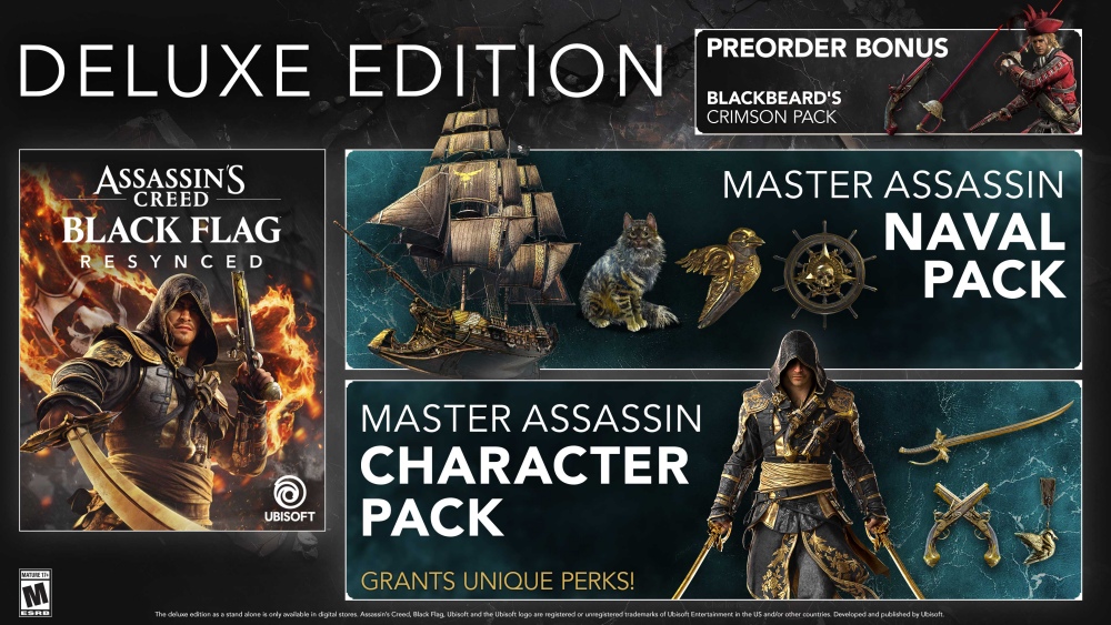 Assassin’s Creed™ Black Flag Resynced เตรียมวางจำหน่าย 9 กรกฎาคม 2569 นี้