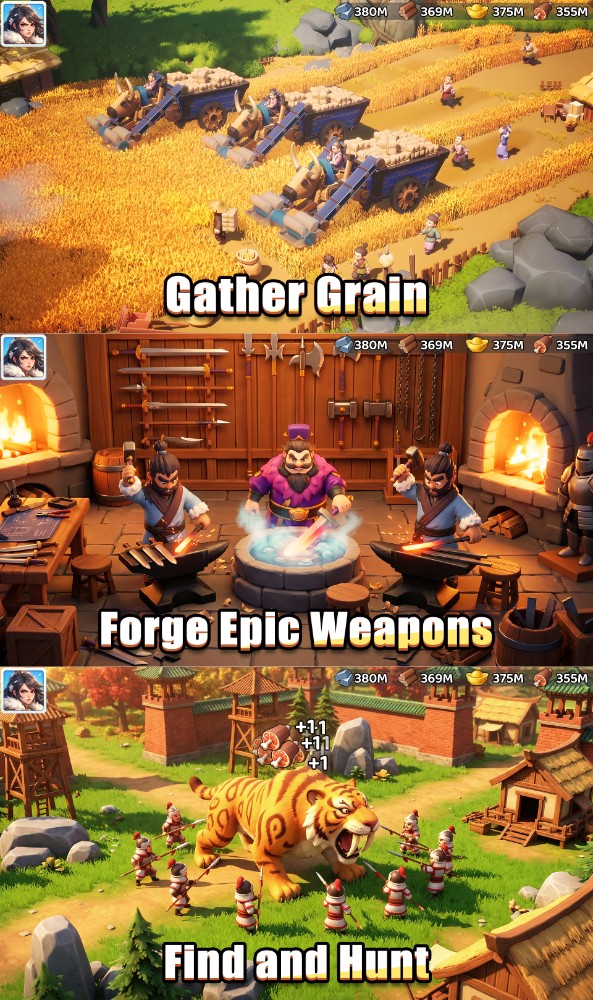 Blade War: Three Kingdoms เปิดให้บริการบนสโตร์ไทยแล้ว 3 Blade War: Three Kingdoms