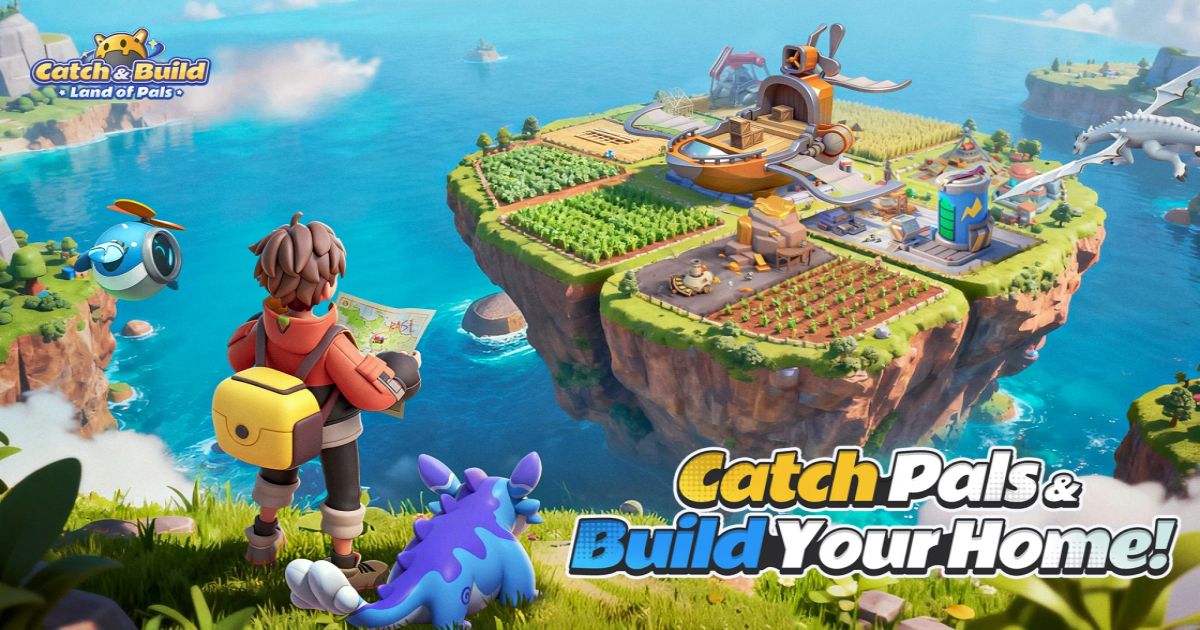 Catch and Build Land of Pals main feature